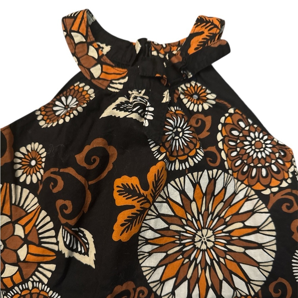GAP Toddler Skirt with Black and Orange Boho Floral Design, Toddler 3T - Picture 2 of 4